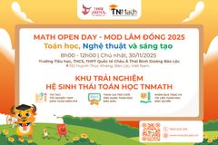 Trạng Nguyên Education và TNMath đồng hành cùng Ngày hội Toán Học Mở - MOD Lâm Đồng