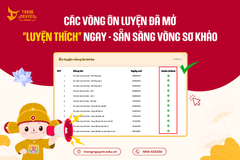 Đừng bỏ lỡ - Ôn luyện ngay các vòng ôn chỉ có tại khóa "Học Giỏi Tiếng Việt" và "Luyện Tốt Tiếng Việt"
