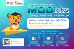Cùng Trạng Nguyên Education lan tỏa cảm hứng Toán học tại MOD TP.HCM 2025
