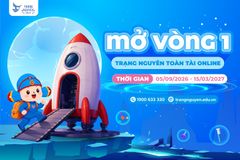 Chính thức mở vòng 1 Trạng Nguyên Toàn Tài Online năm học 2026 – 2027