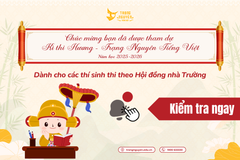 Kiểm tra chuông thông báo - Nhận chiếu chỉ tham dự Kì thi Hương 2025-2026