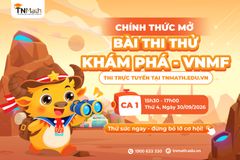 Chính thức bắt đầu ca 1 bài thi thử Khám phá - VNMF