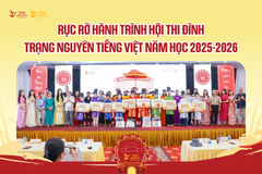 Rực rỡ hành trình Hội Thi Đình - Trạng Nguyên Tiếng Việt năm học 2025–2026