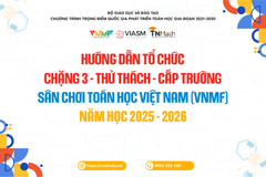 Hướng dẫn tổ chức Sân chơi Toán học Việt Nam Chặng 3 - Thử thách (Cấp Trường)