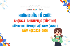 Hướng dẫn tổ chức Sân chơi Toán học Việt Nam Chặng 4 - Chinh Phục (Cấp Tỉnh)
