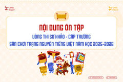 Nội dung ôn tập thi Vòng Sơ khảo - Cấp Trường Sân chơi Trạng Nguyên Tiếng Việt năm học 2025-2026