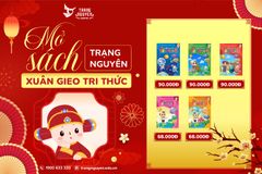 Mở sách Trạng Nguyên - Xuân gieo tri thức | Tặng 01 cẩm nang thi Hội độc quyền khi mua sách Trạng Nguyên Tiếng Việt
