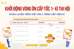 Khởi động vòng ôn luyện cấp tốc số 1: Tự tin chinh phục kì thi Hội - cấp Tỉnh 