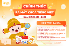 Chính thức ra mắt khóa Tiếng Việt năm học 2026-2027