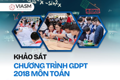 Khảo sát về việc triển khai Chương trình Giáo dục Phổ thông 2018 môn Toán