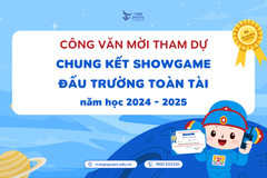 Công văn Mời tham dự vòng Chung kết Showgame Đấu Trường Toàn Tài năm học 2024 – 2025