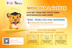 Trạng Nguyên Education mang trải nghiệm Toán học số đến Ngày hội MOD Gia Lai 2026
