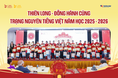 Thiên Long - Đồng hành cùng Trạng Nguyên Tiếng Việt năm học 2025 - 2026