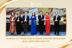 Human Act Prize 2025 & Trạng Nguyên Education qua lăng kính báo chí