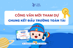 Công văn Mời tham dự vòng Chung kết Đấu Trường Toàn Tài năm học 2025 – 2026